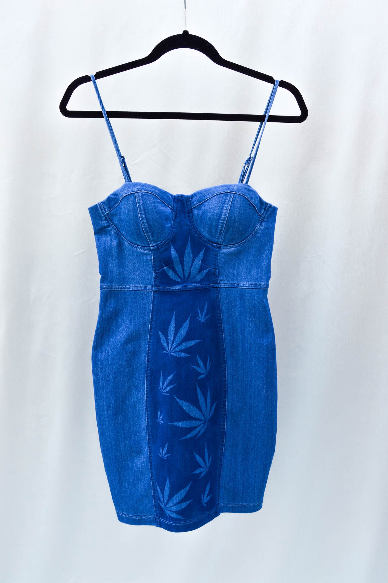 Women's Medium Upcycled Denim Dress