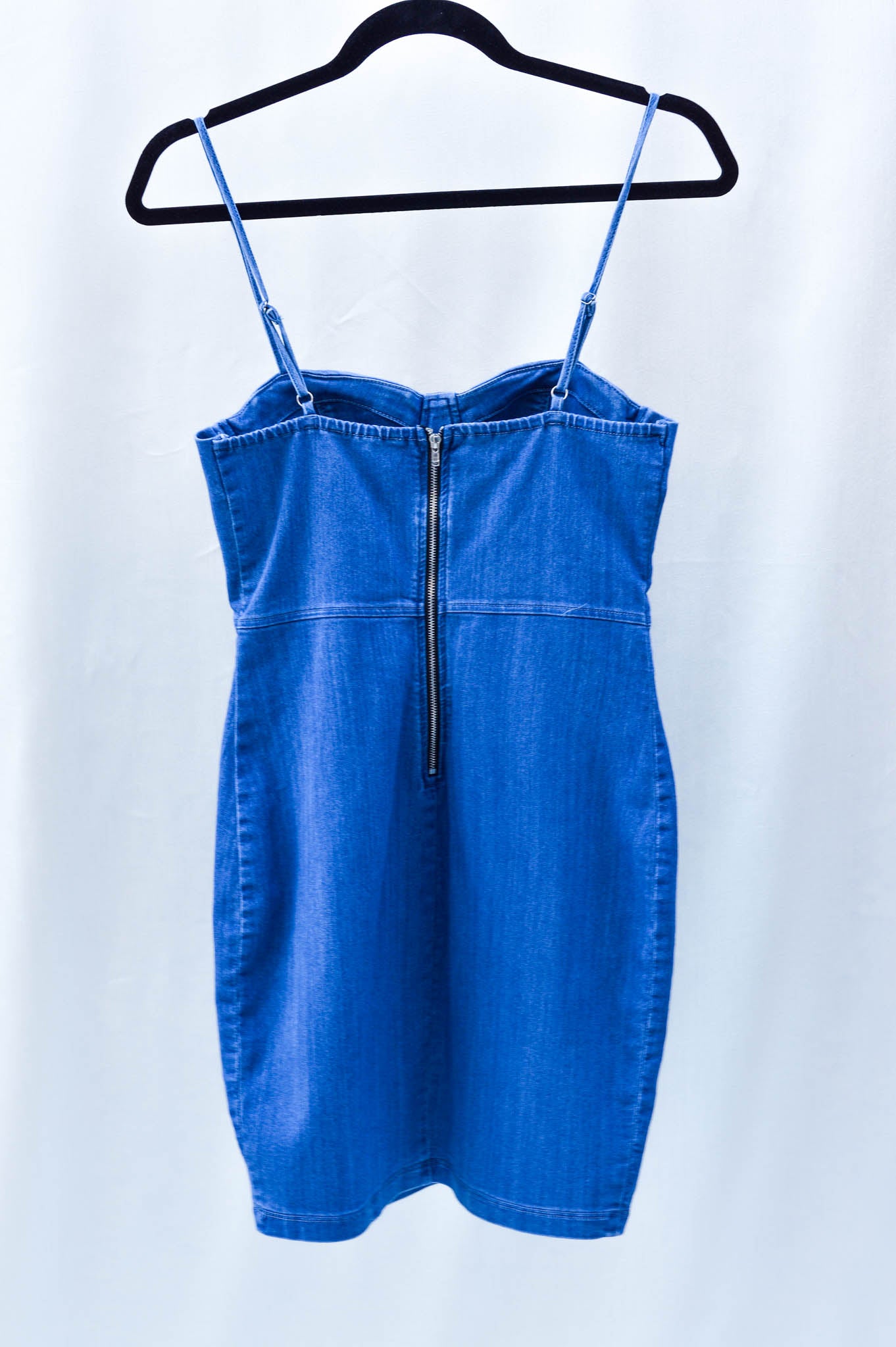 Women's Medium Upcycled Denim Dress