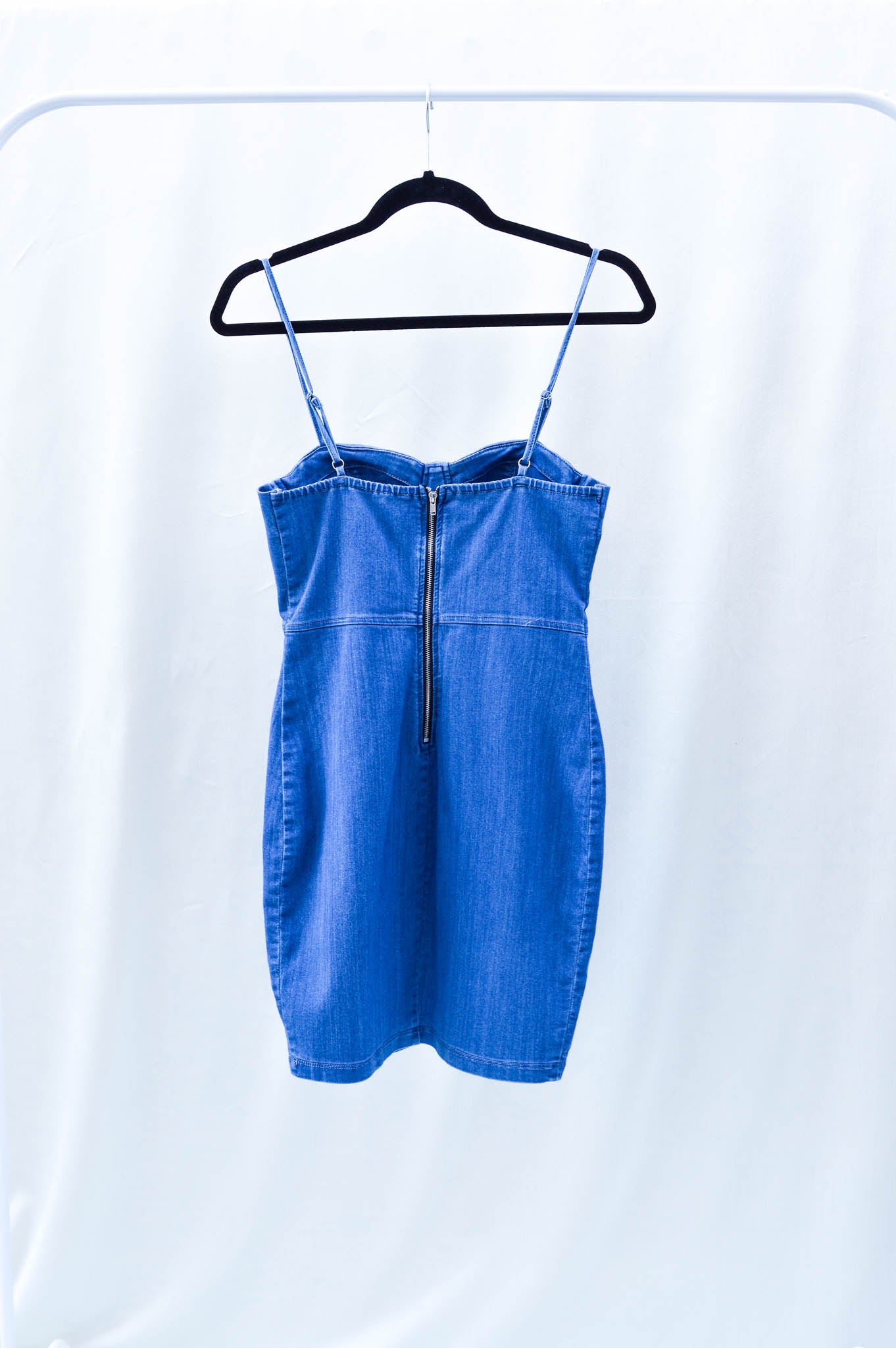 Women's Medium Upcycled Denim Dress