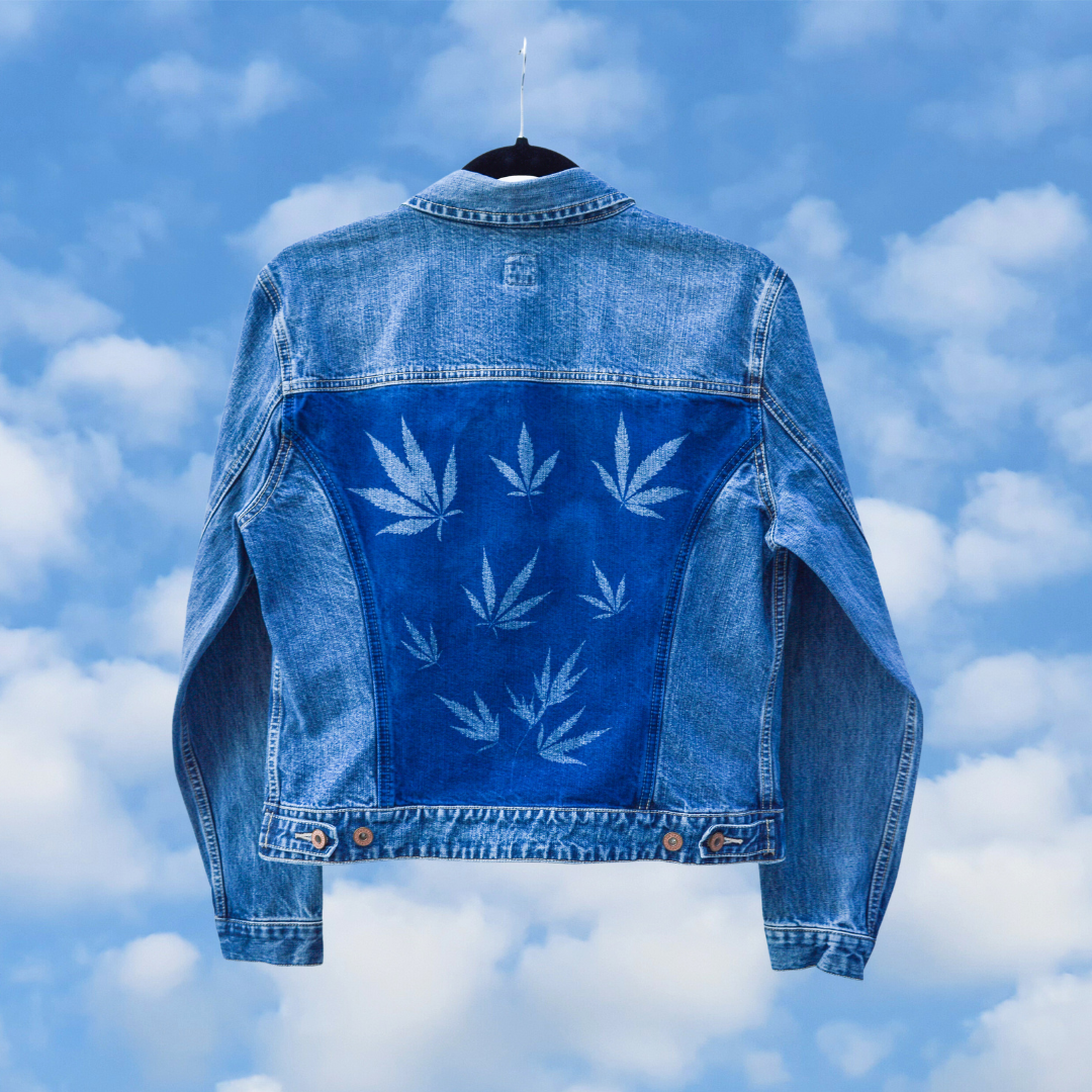 Women's Large Upcycled Denim Jacket