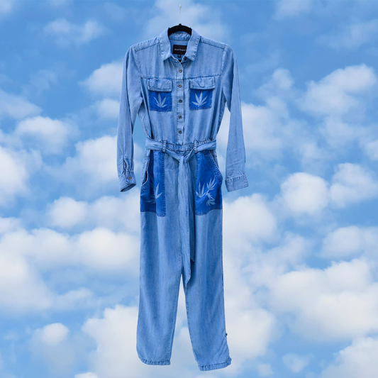 Women's X-Small Upcycled Denim Jumper