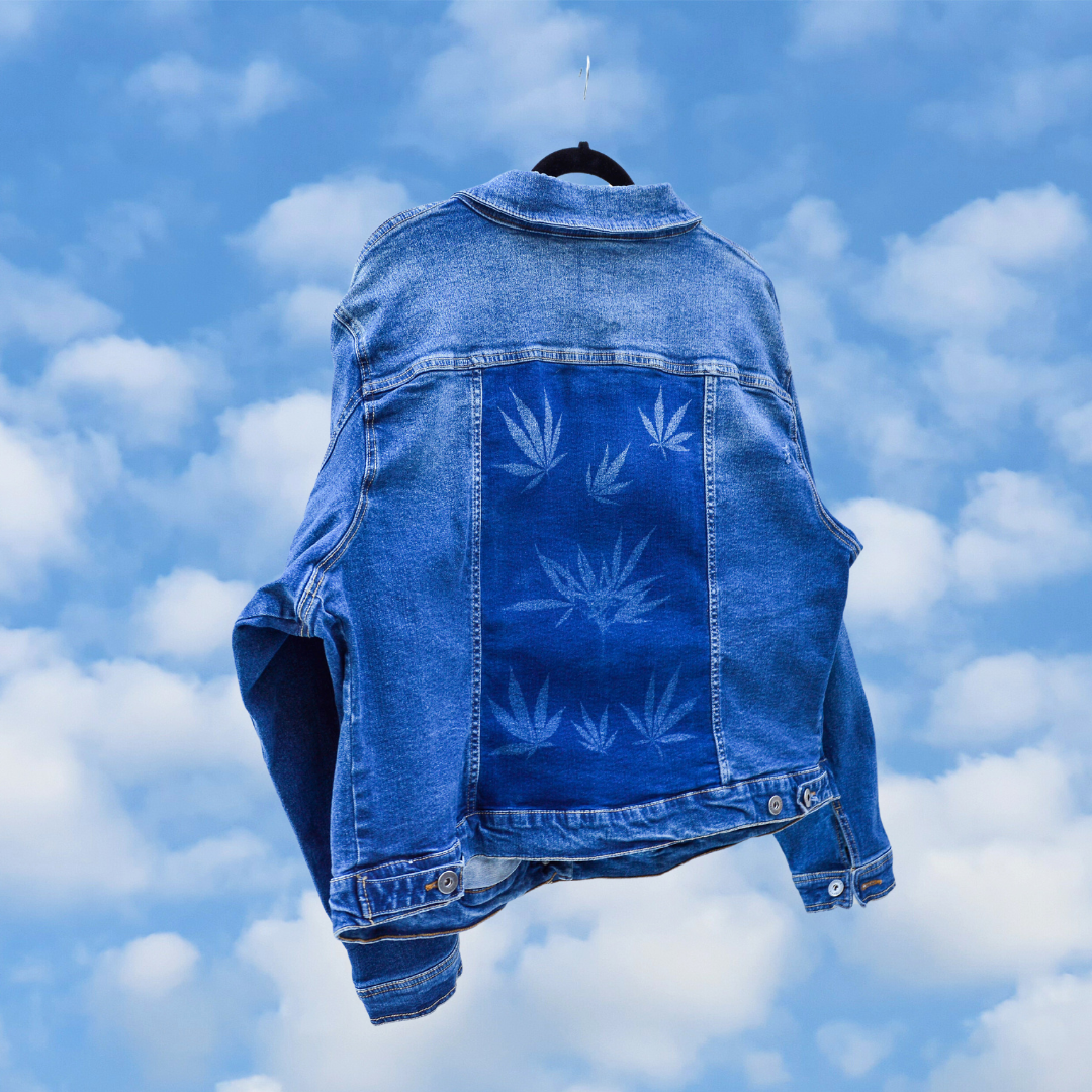 Women's 5X-Large Denim Upcycled Jacket