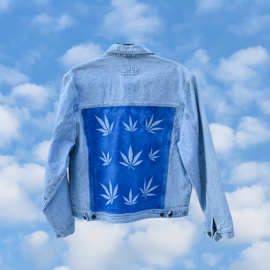 Men's Medium Upcycled Denim Jacket