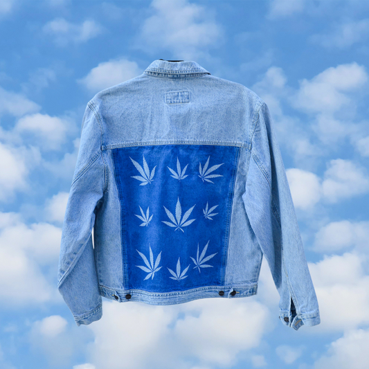 Men's Medium Upcycled Denim Jacket