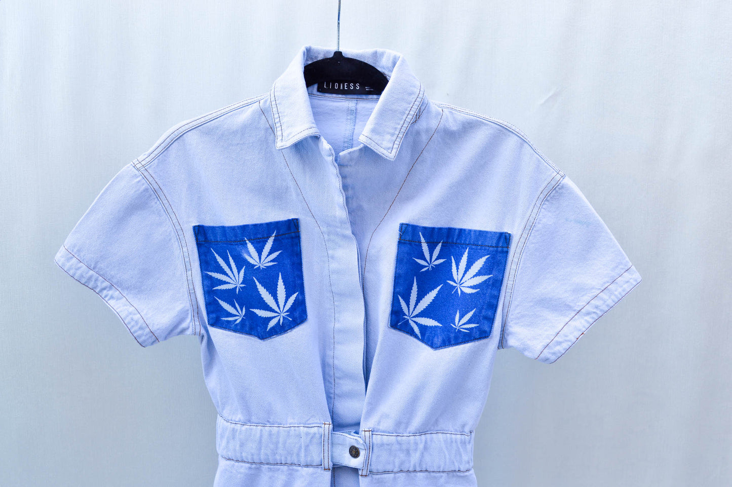 Women's Small Upcycled Denim Dress