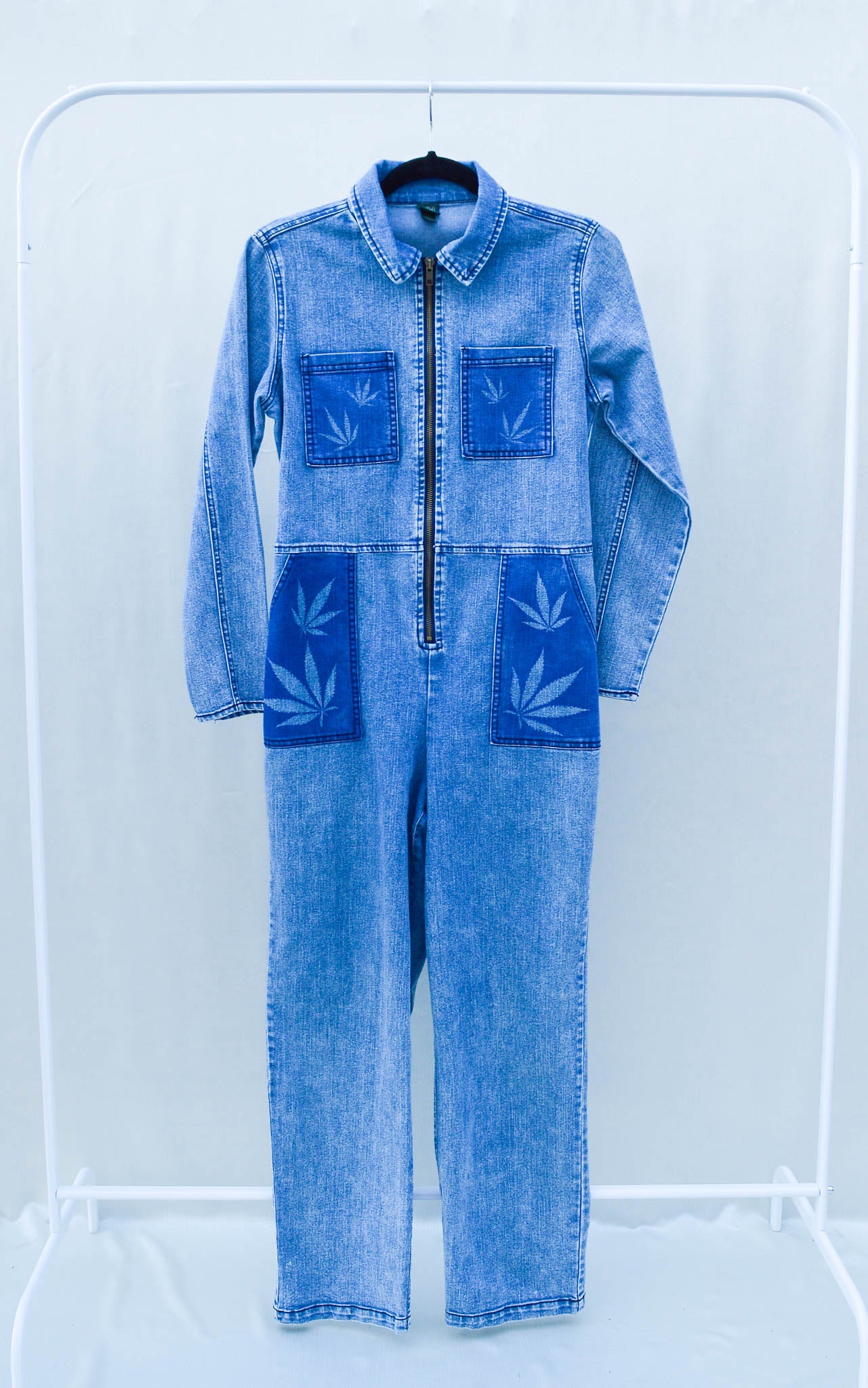 Women's Small Upcycled Denim Jumper