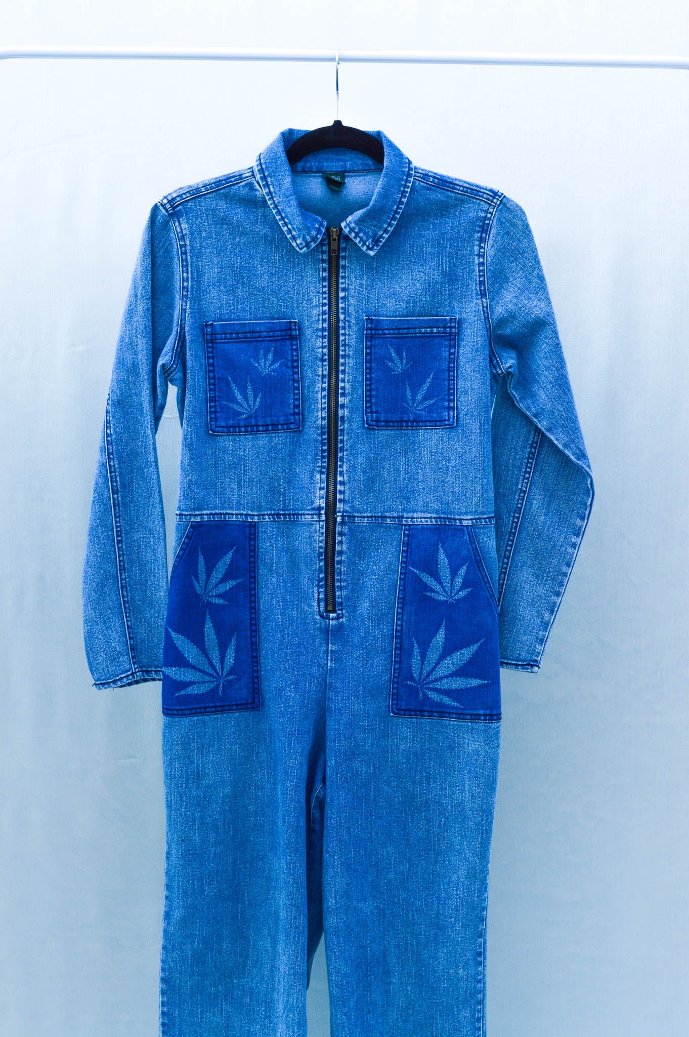 Women's Small Upcycled Denim Jumper