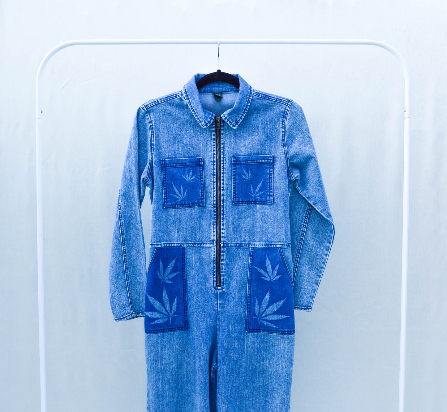 Women's Small Upcycled Denim Jumper