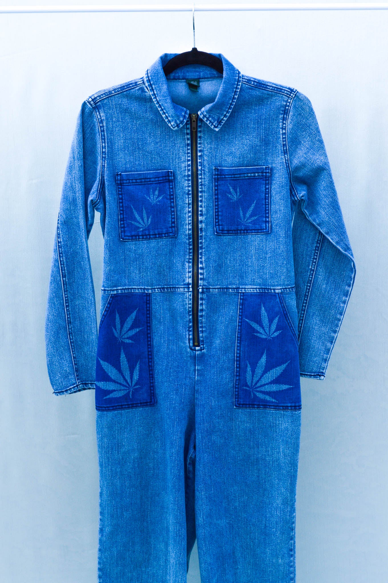 Women's Small Upcycled Denim Jumper