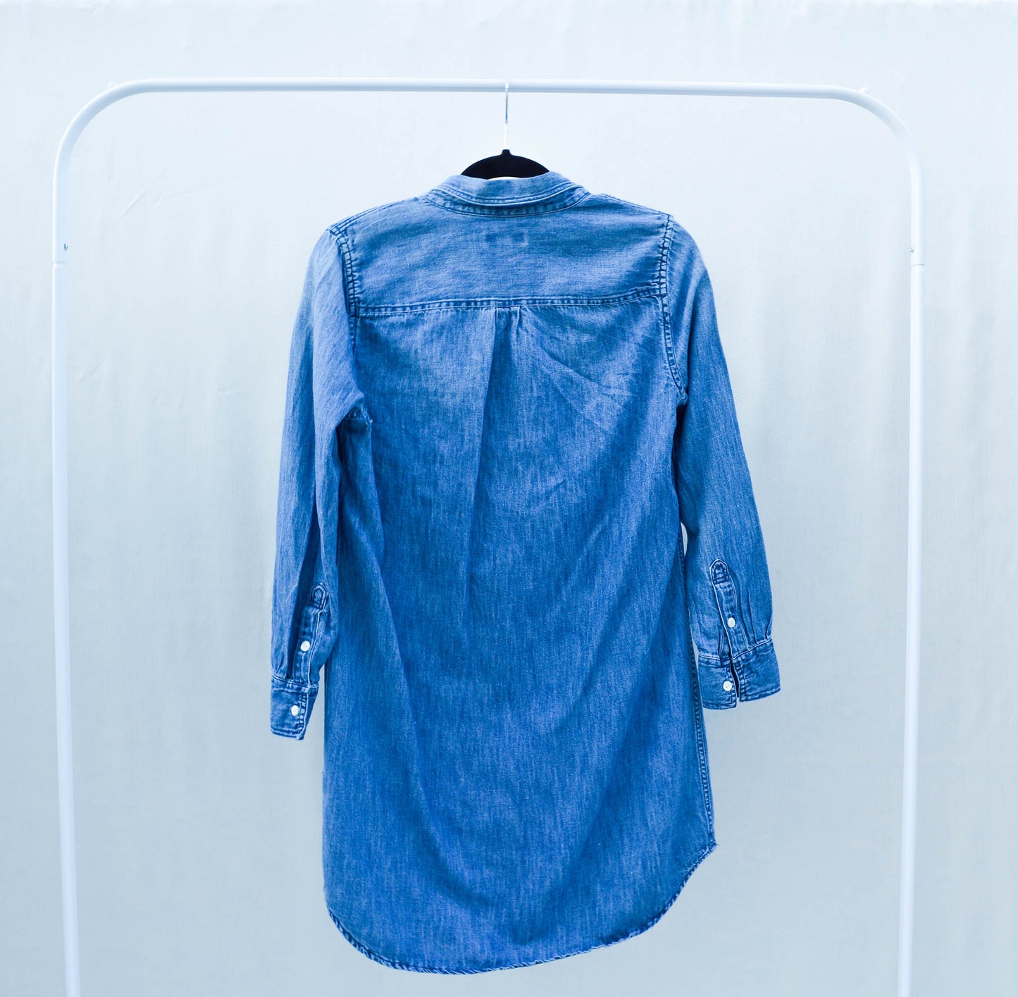 Women's Medium Denim Upcycled Dress