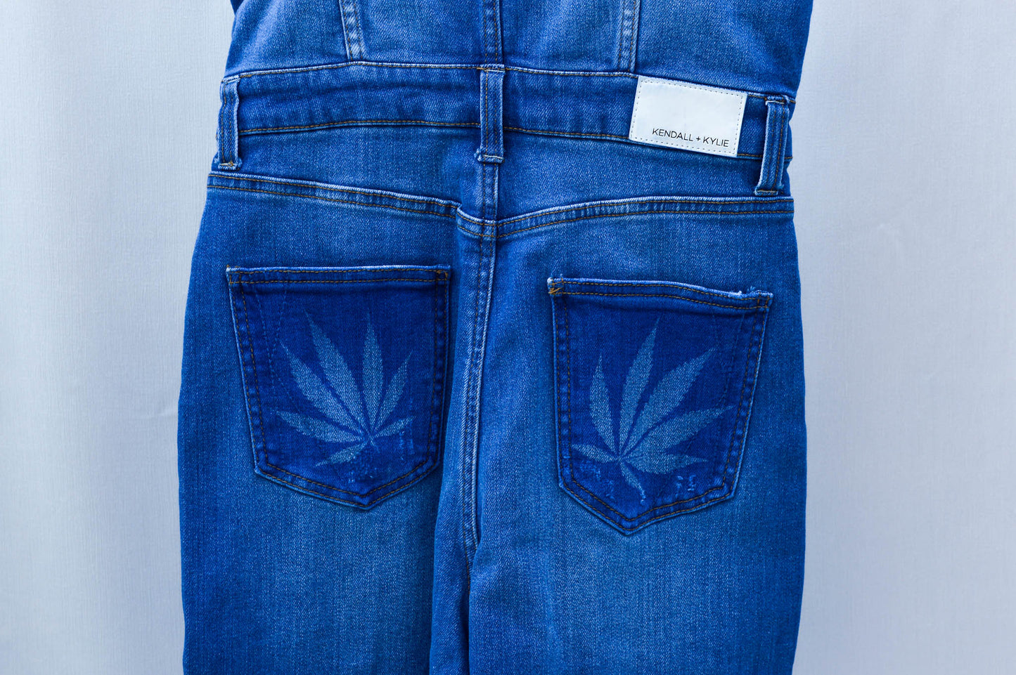 Women's Small Upcycled Denim Jumper