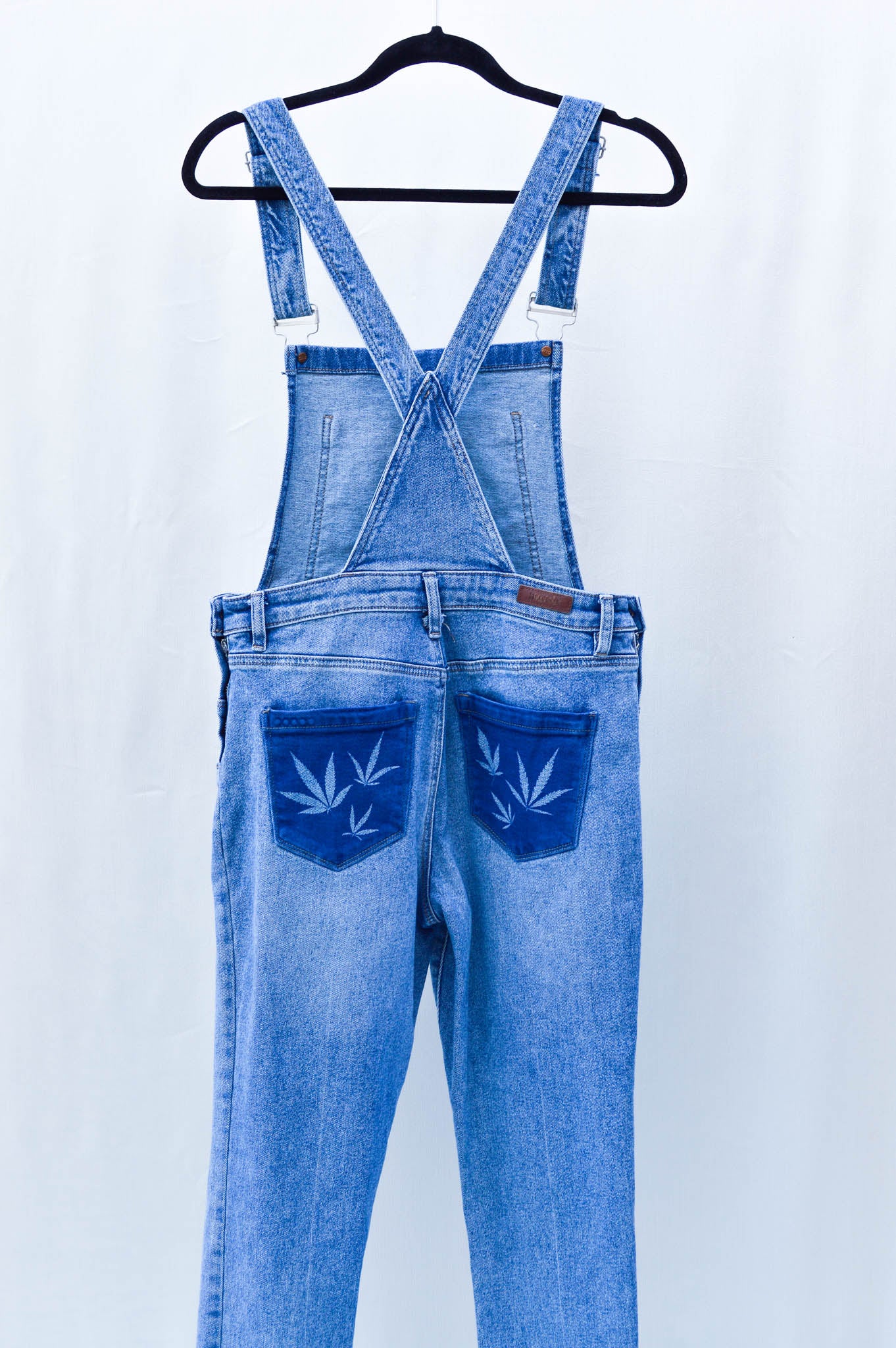 Women's Small Upcycled Denim Overalls