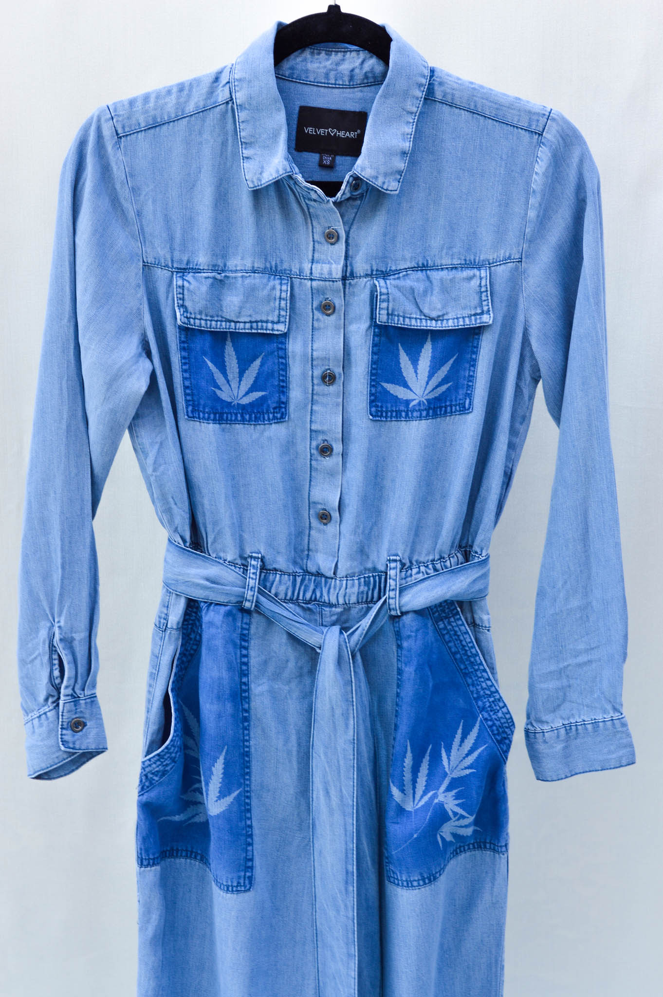 Women's X-Small Upcycled Denim Jumper