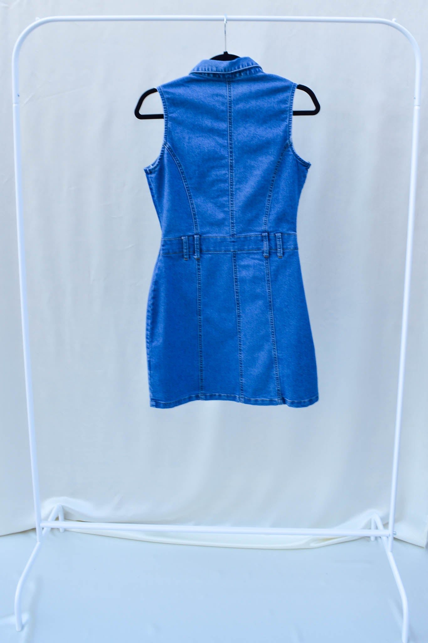 Women's Medium Upcycled Denim Dress