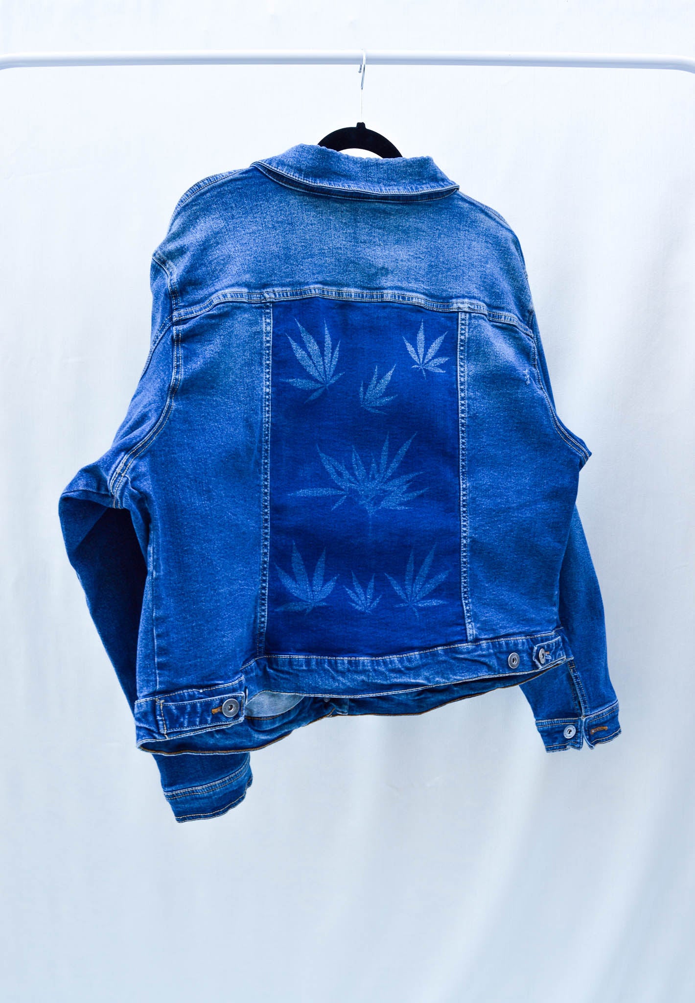 Women's 5X-Large Denim Upcycled Jacket
