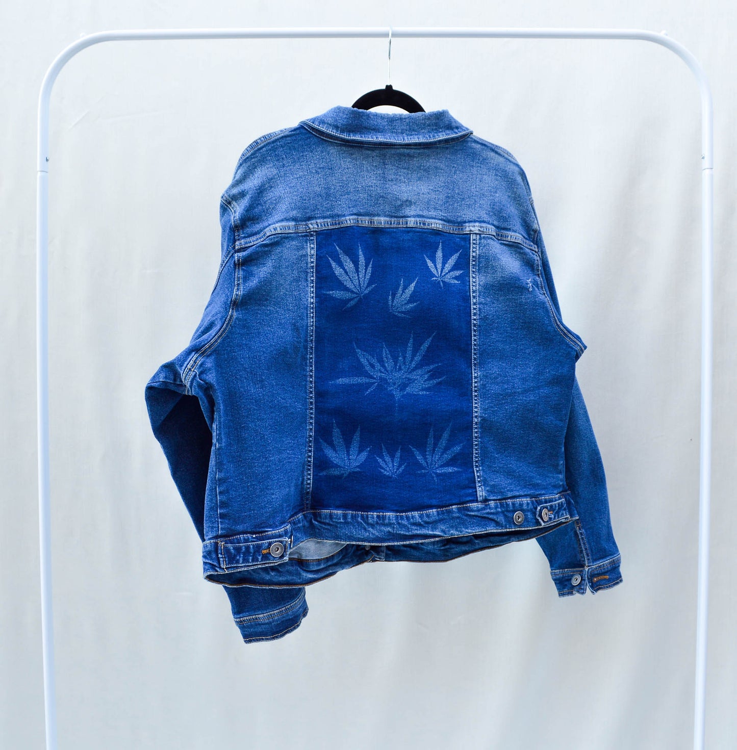 Women's 5X-Large Denim Upcycled Jacket