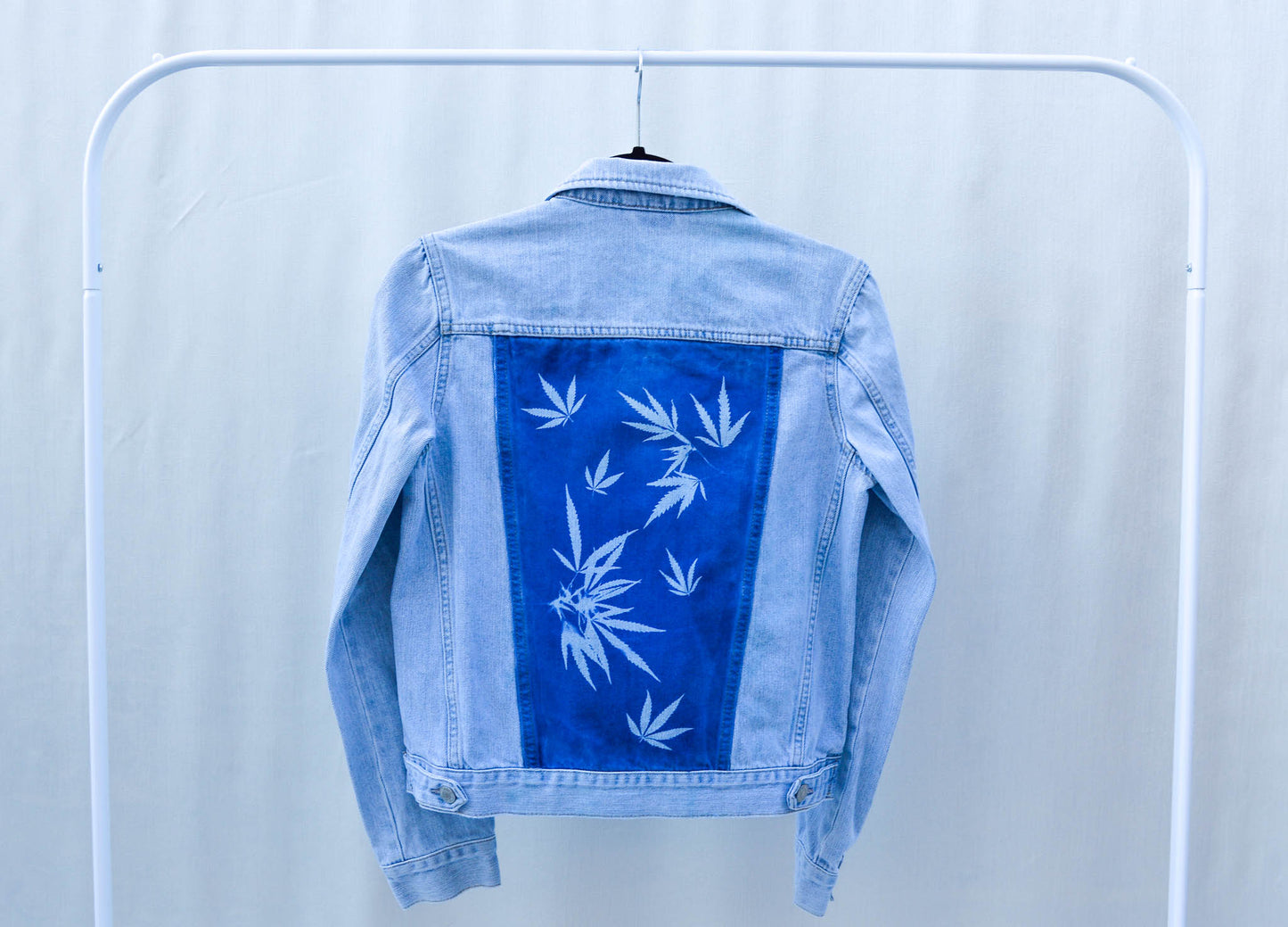 Women's Medium Upcycled Denim Jacket