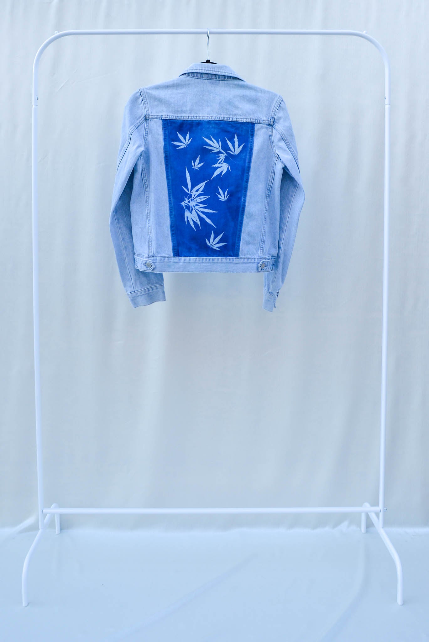 Women's Medium Upcycled Denim Jacket