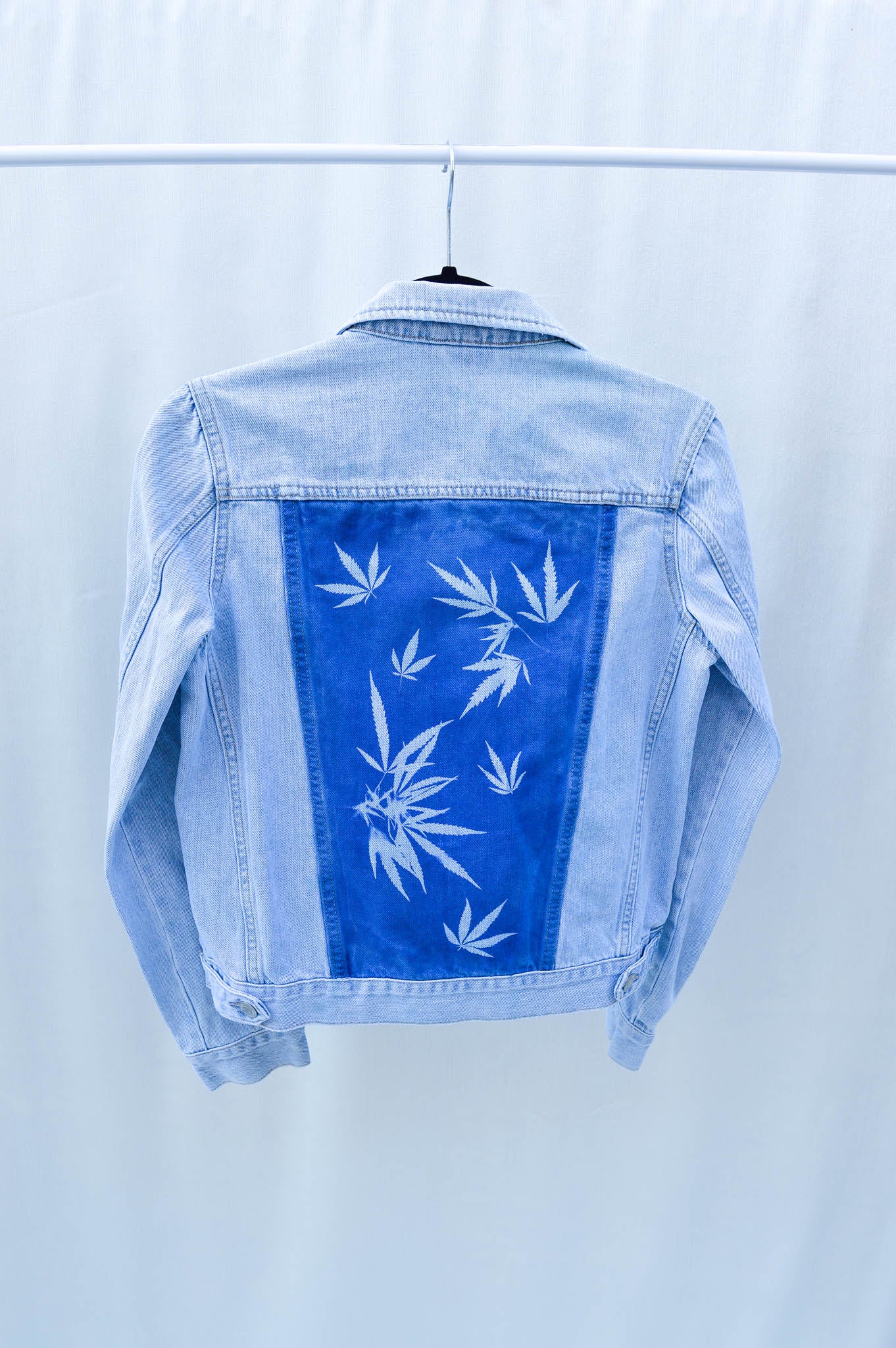 Women's Medium Upcycled Denim Jacket