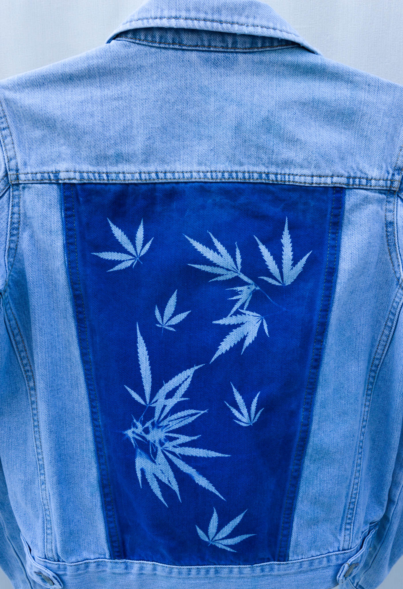 Women's Medium Upcycled Denim Jacket