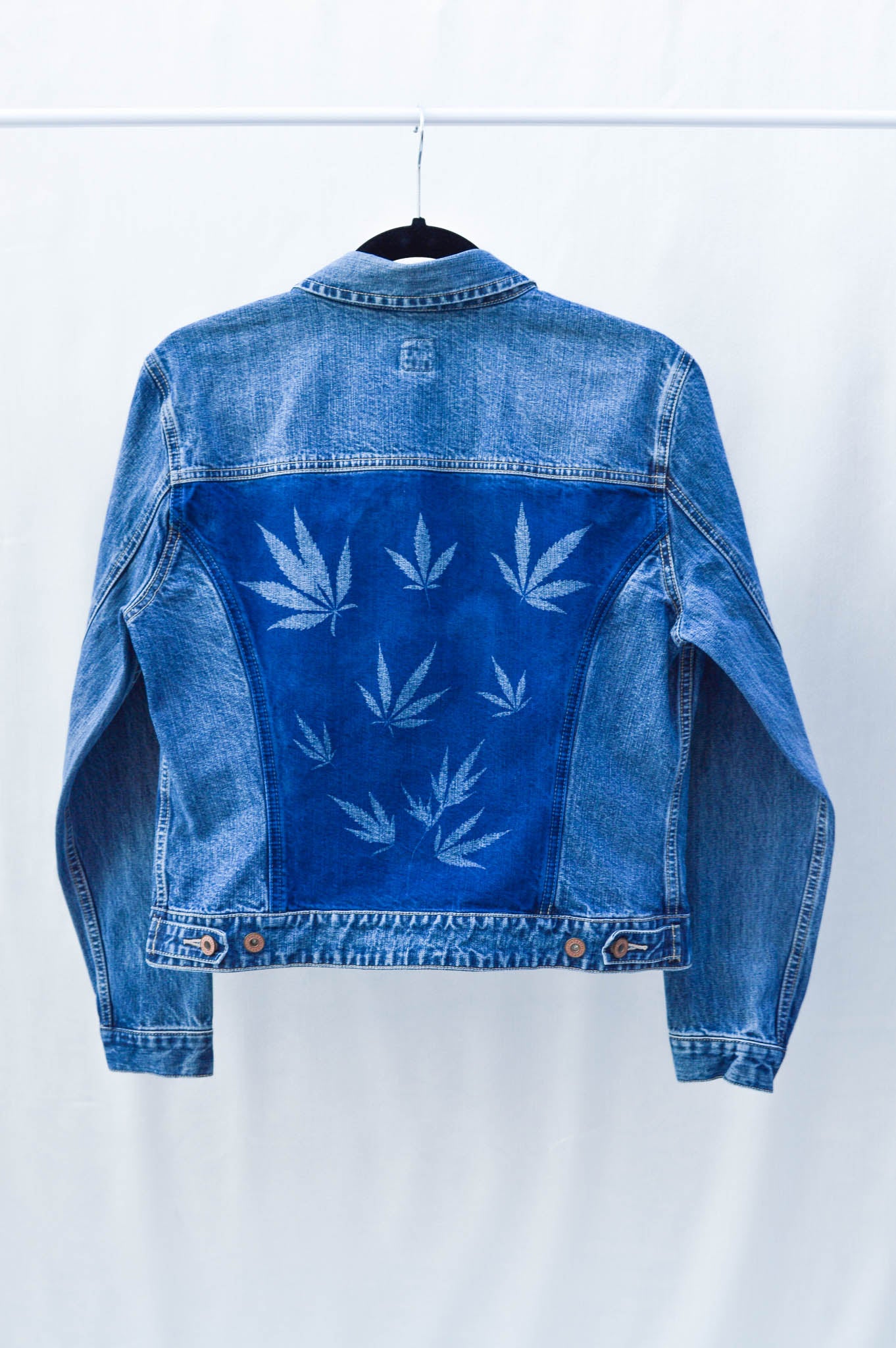 Women's Large Upcycled Denim Jacket