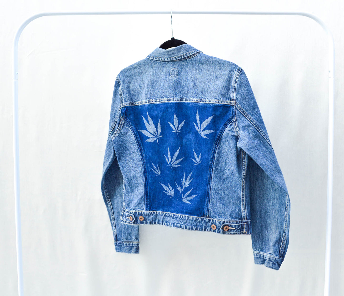 Women's Large Upcycled Denim Jacket