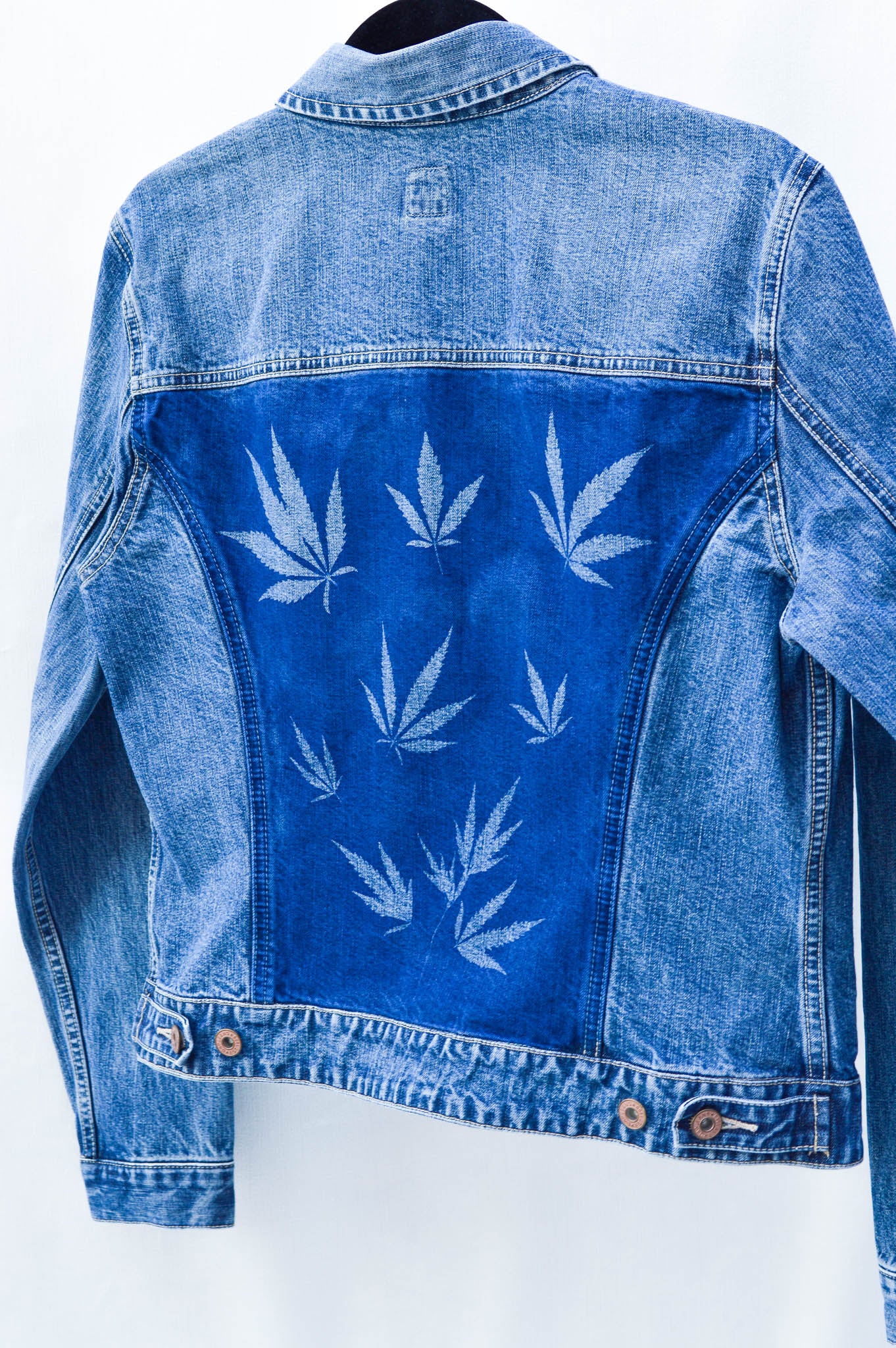 Women's Large Upcycled Denim Jacket