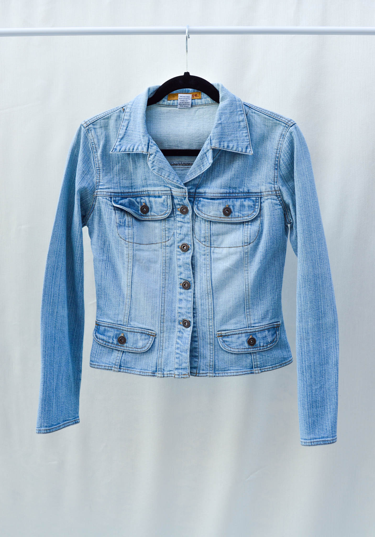 Women's Small Upcycled Denim Jacket