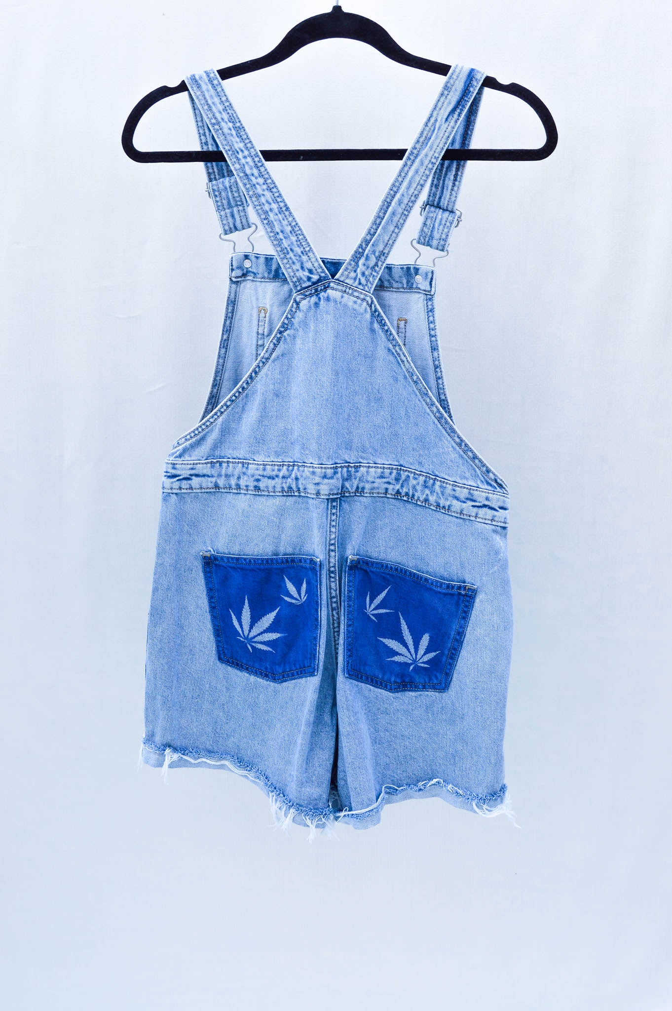 Women's X-Small Upcycled Denim Overalls
