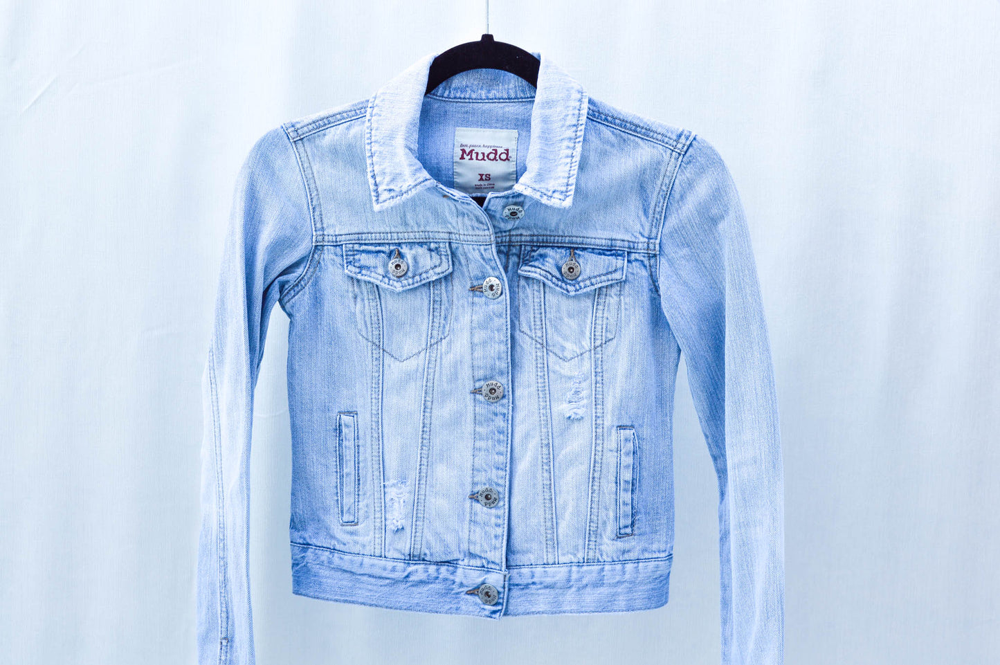 Women's X-Small Upcycled Denim Jacket