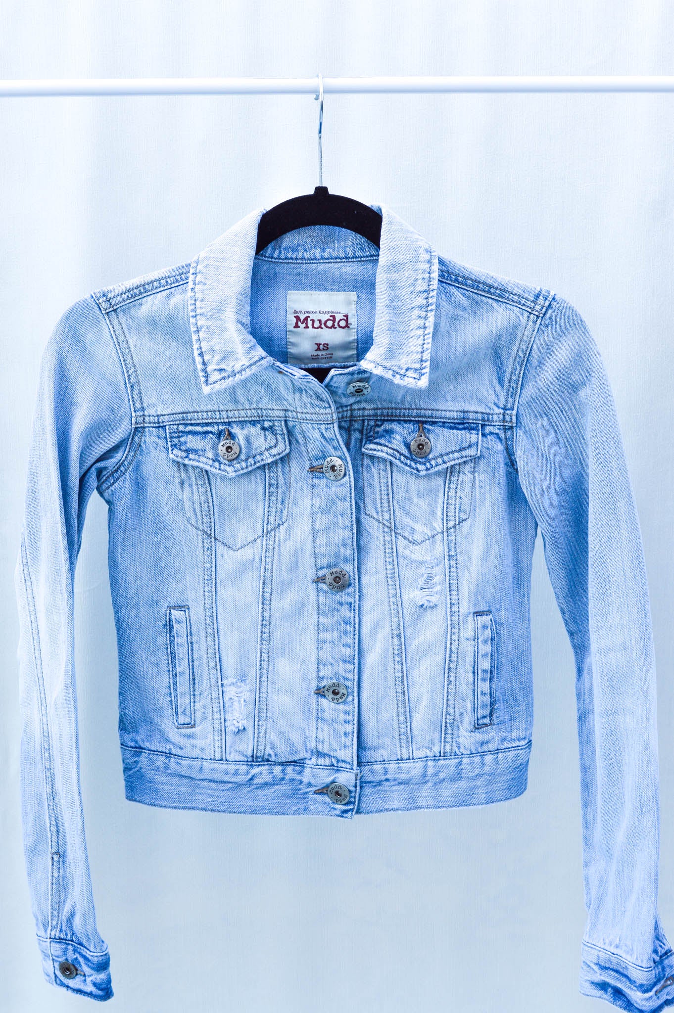 Women's X-Small Upcycled Denim Jacket