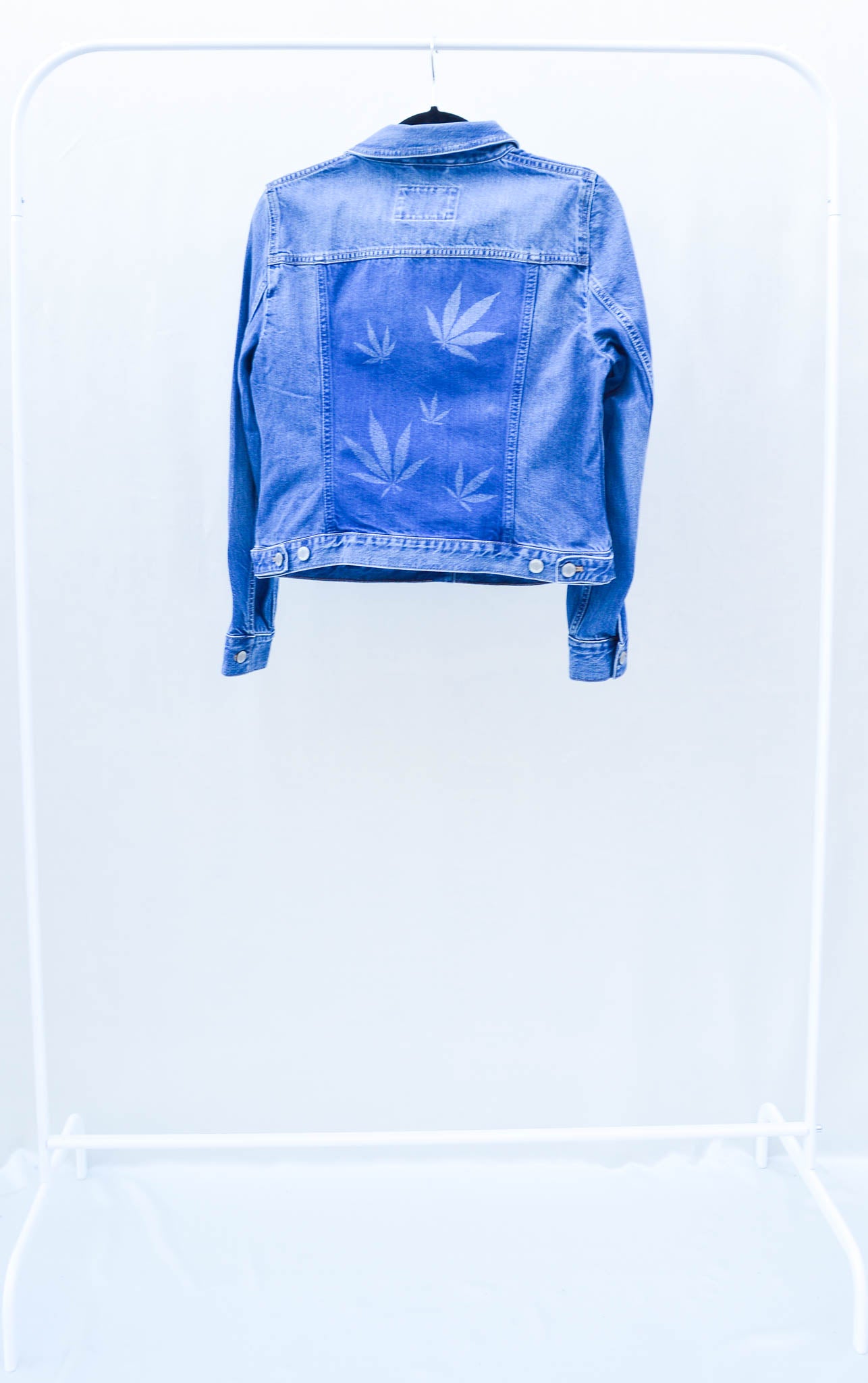 Women's Medium Upcycled Denim Jacket