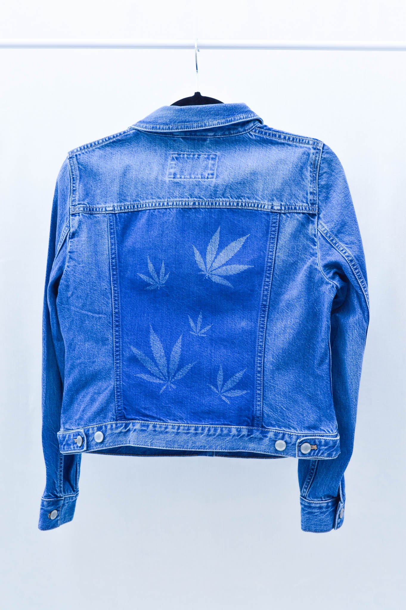 Women's Medium Upcycled Denim Jacket