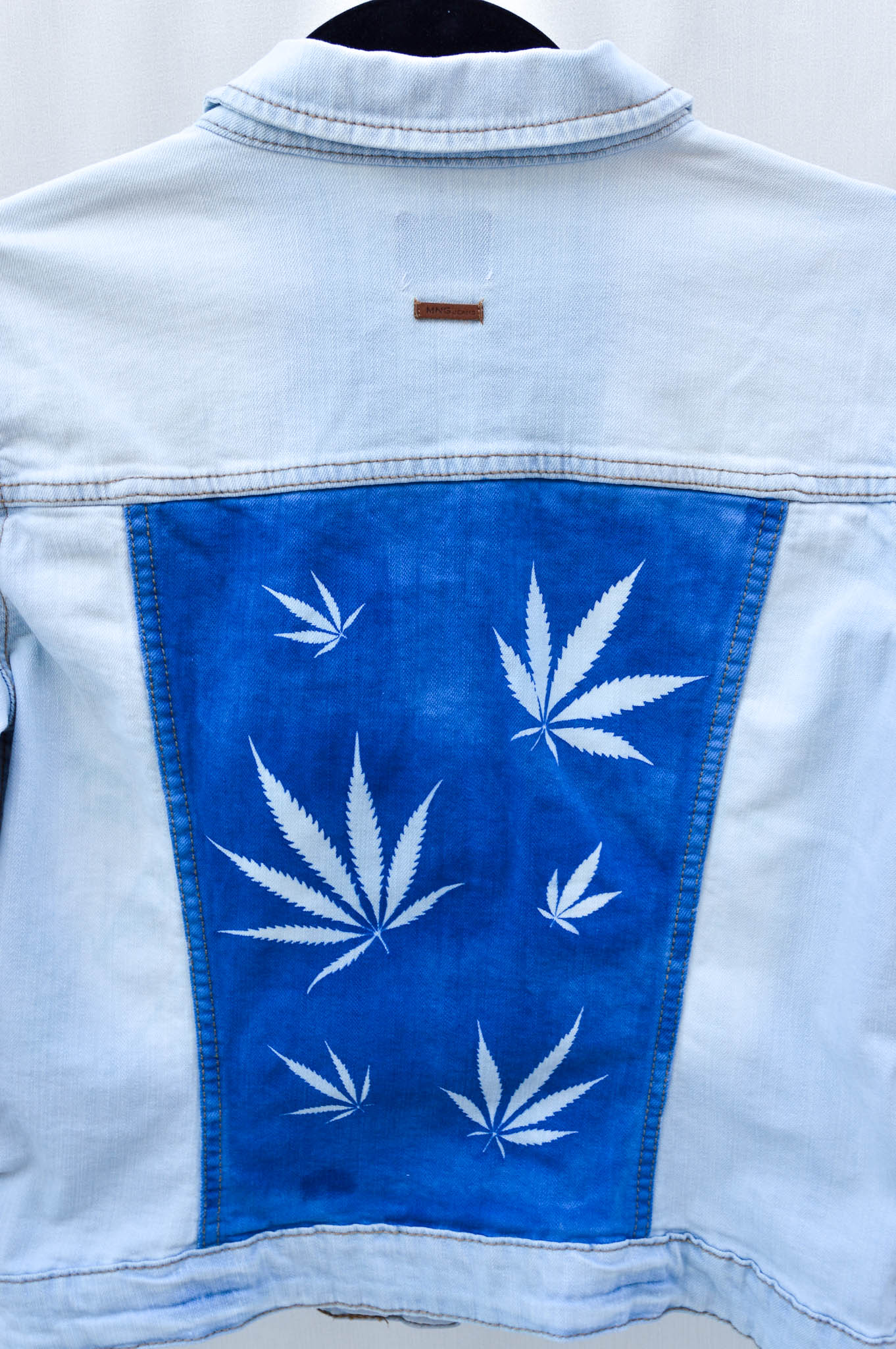 Women's Large Denim Upcycled Jacket