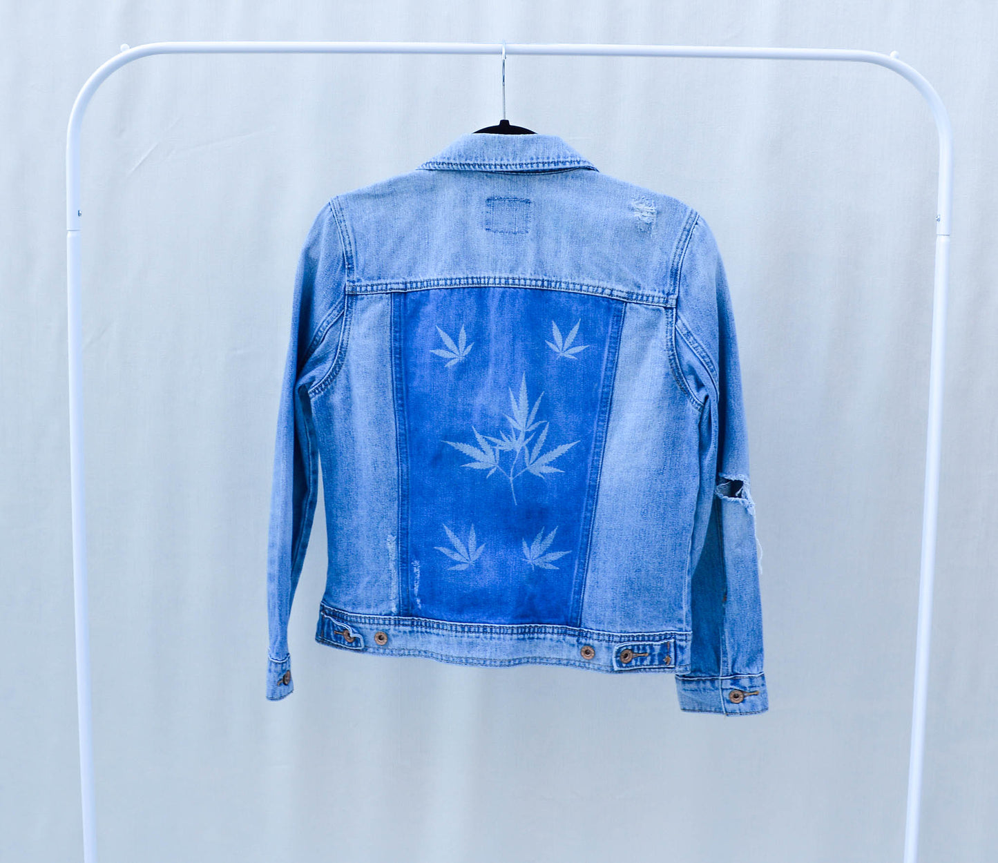 Women's Medium Denim Upcycled Jacket