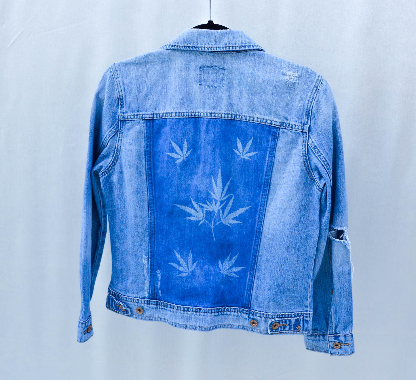 Women's Medium Denim Upcycled Jacket