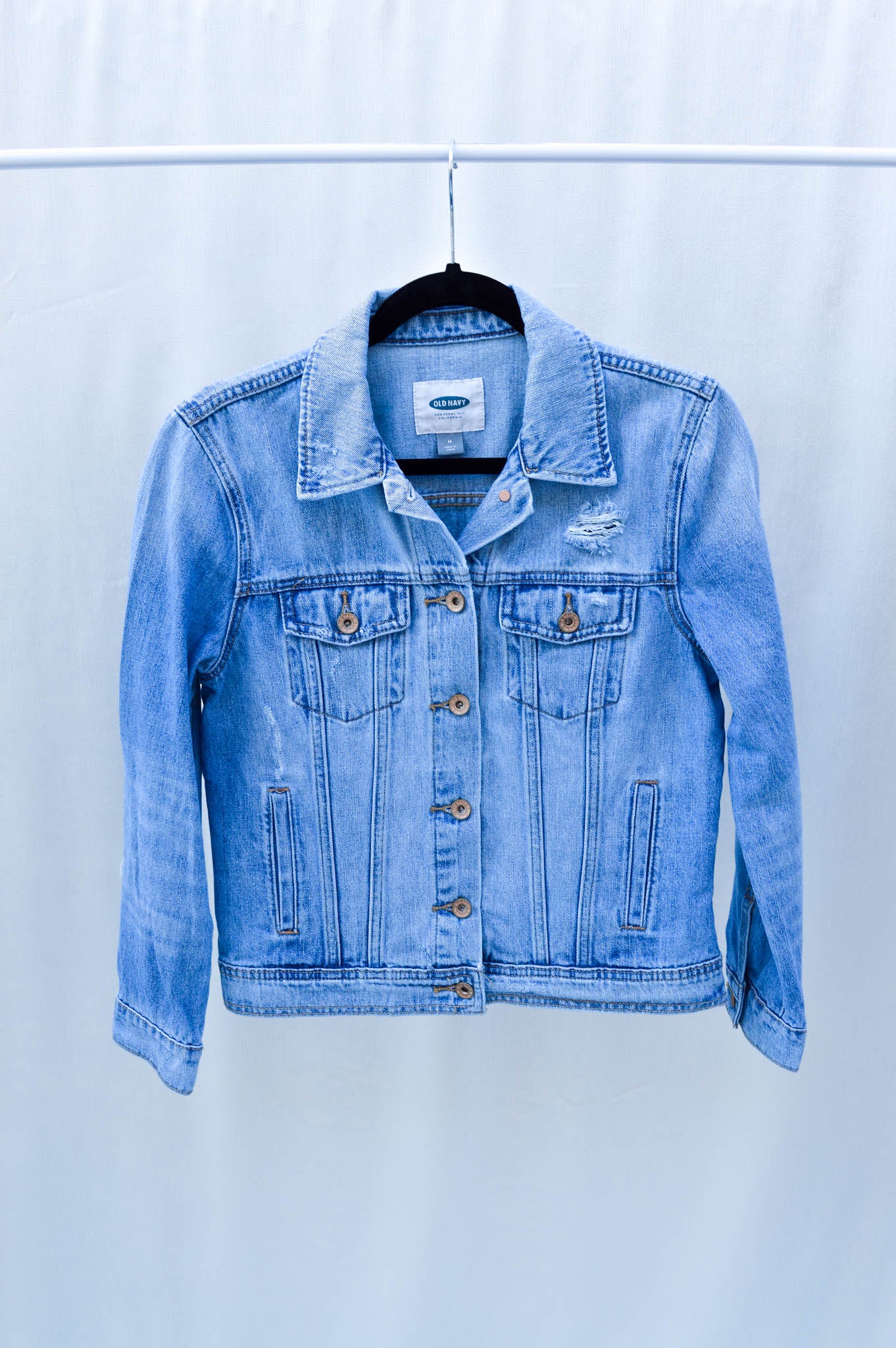 Women's Medium Denim Upcycled Jacket