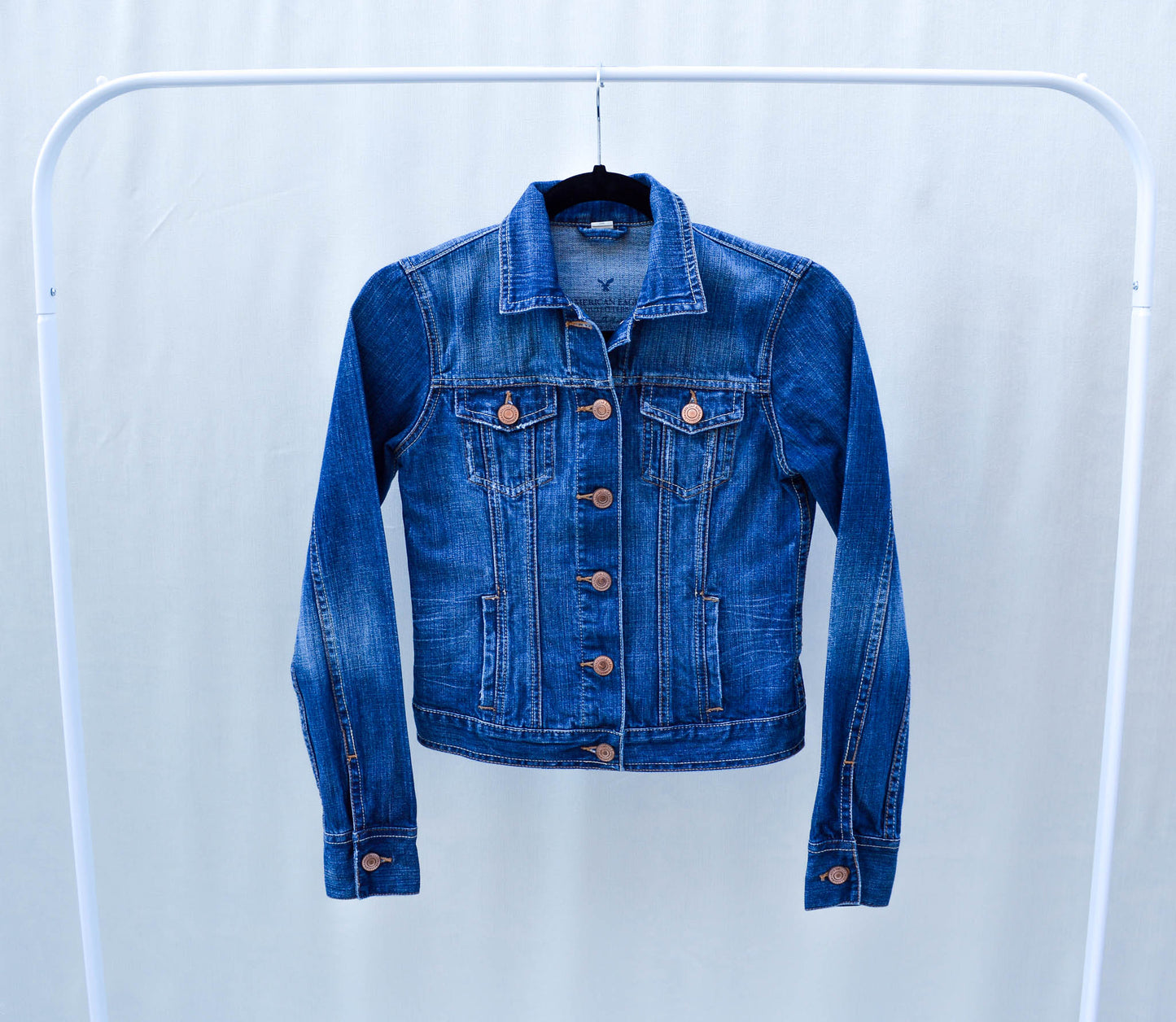 Women's X-Small Upcycled Denim Jacket