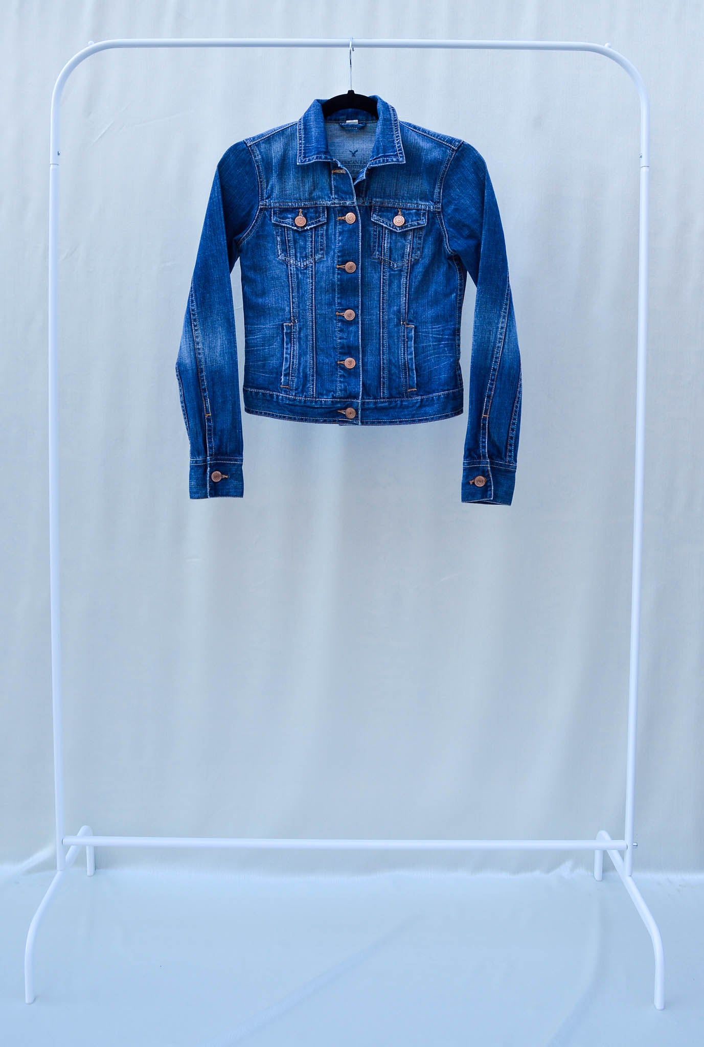 Women's X-Small Upcycled Denim Jacket