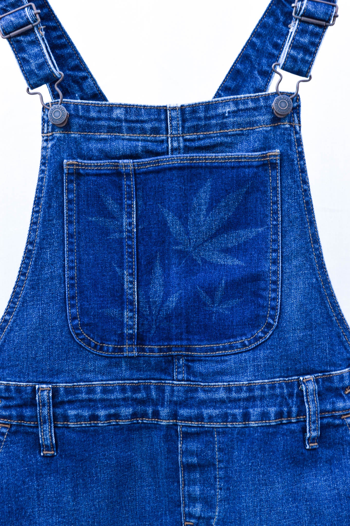 Women's Small Upcycled Denim Overalls