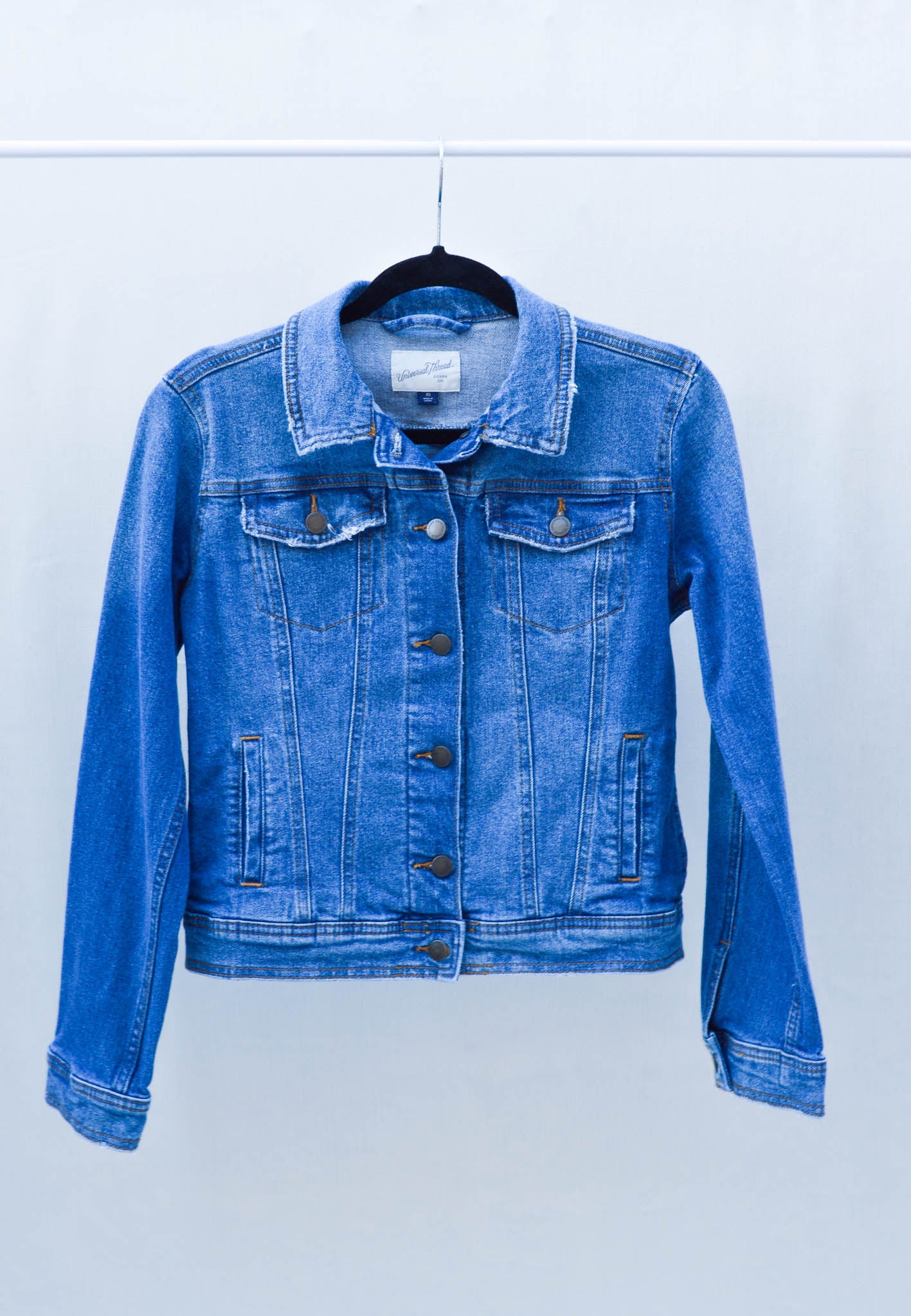 Women's X-Small Upcycled Denim Jacket